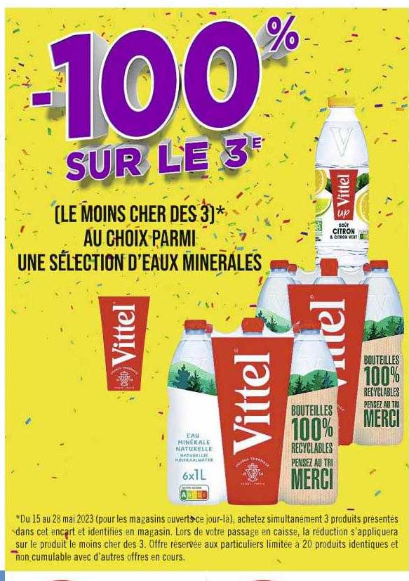 eaux minérales vittel