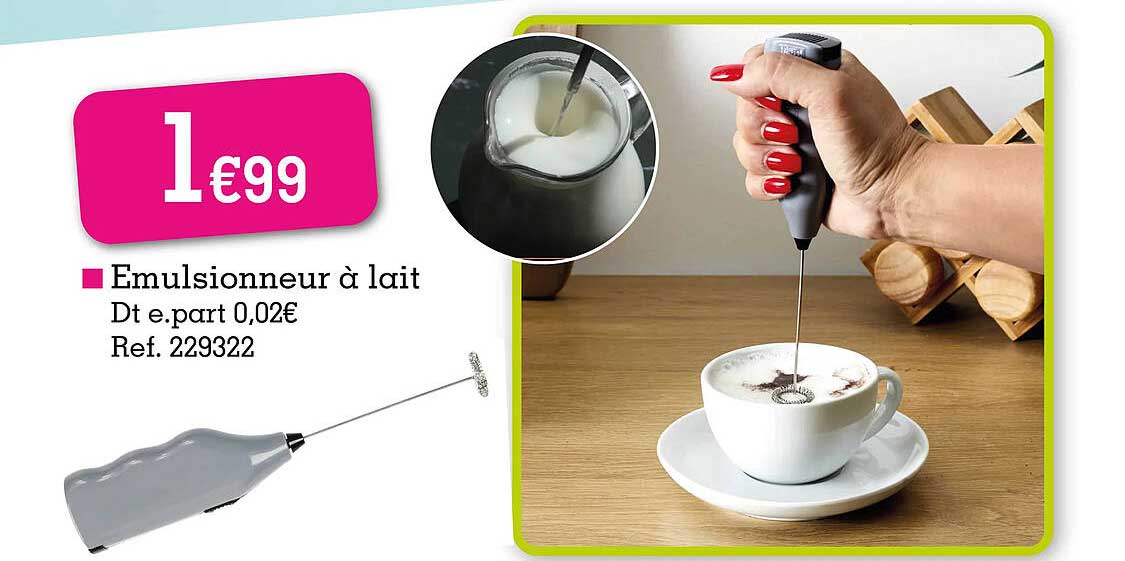 émulsionneur à Lait