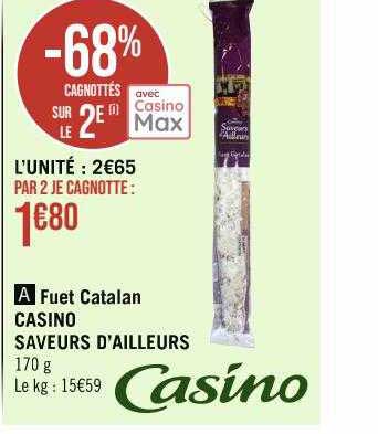 fuet catalan casino saveurs d'ailleurs