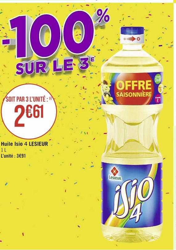 huile isio 4 lesieur