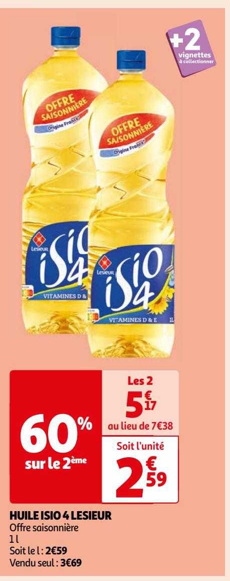 huile isio 4 lesieur