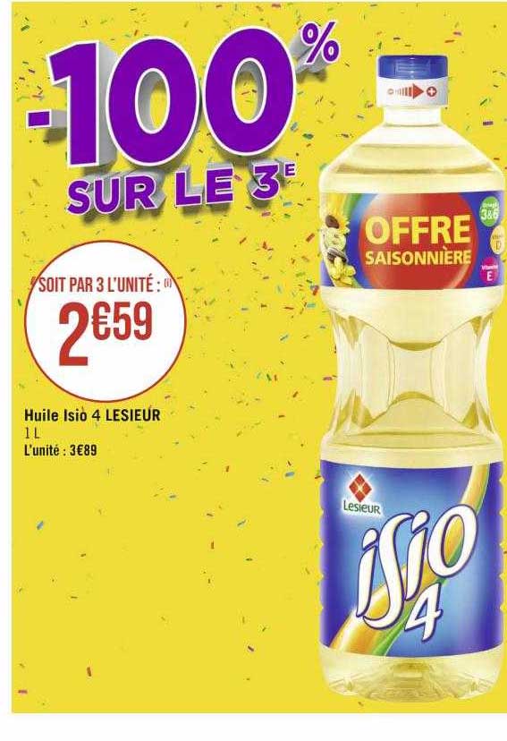huile isio 4 lesieur