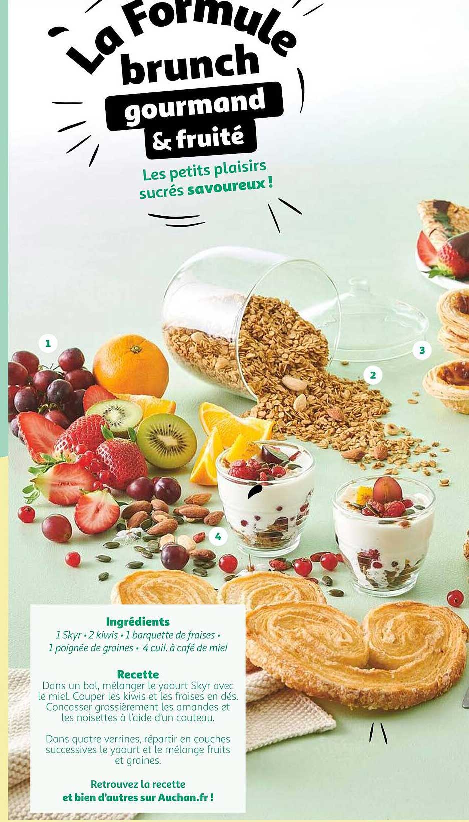 la formule bruch gourmand & fruité