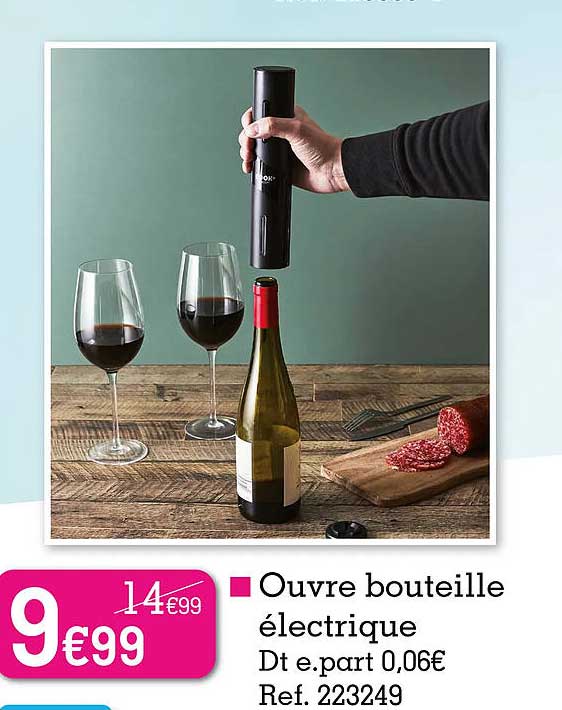 ouvre bouteille électrique