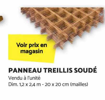 Panneau Treillis Soudé