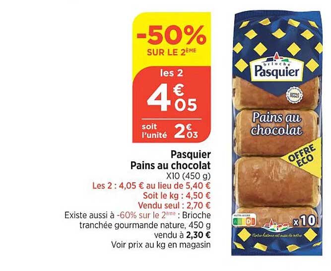 Pasquier Pains Au Chocolat