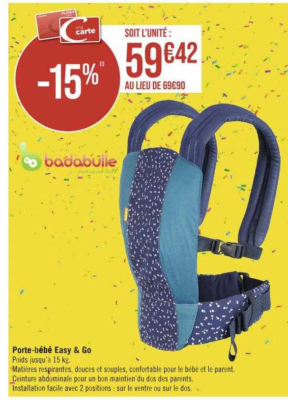 Porte-bébé Easy & Go