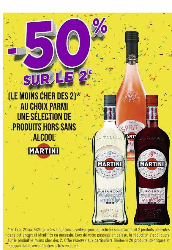 Produits Hors Sans Alcool Martini