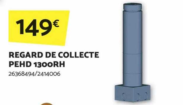 regard de collecte pehd 1300rh