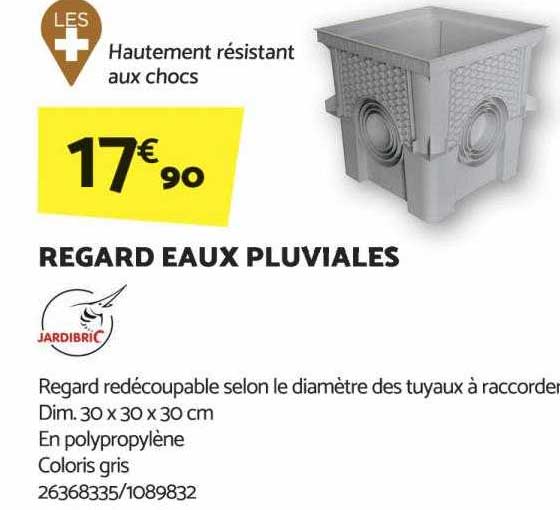 regard eaux pluviales