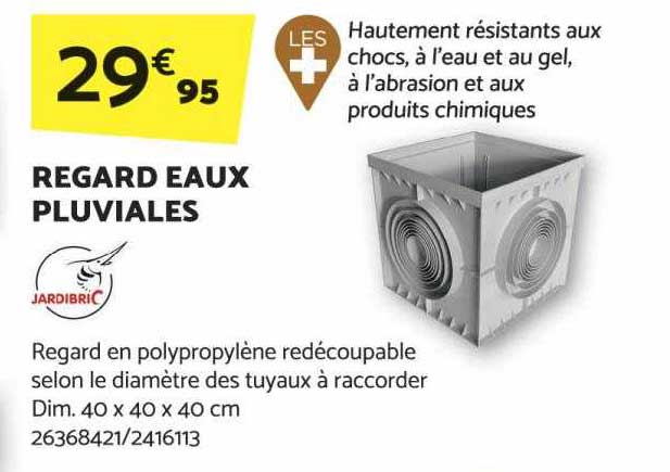 regard eaux pluviales