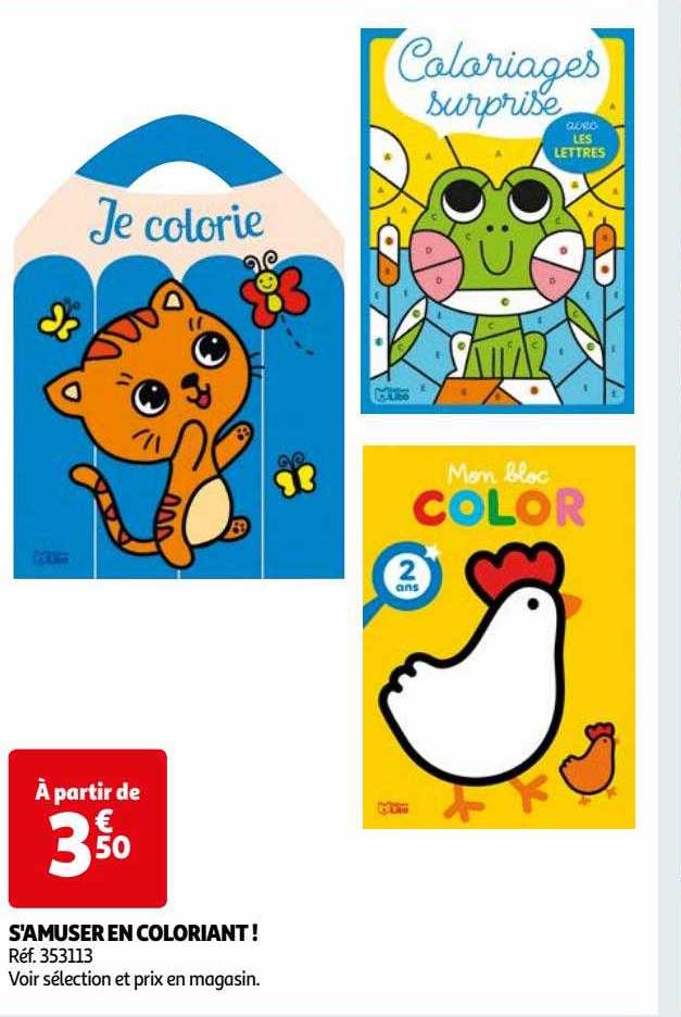 s'amuser en coloriant !