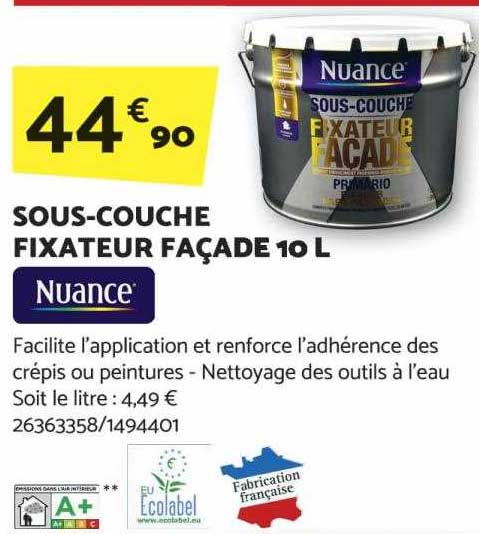 sous-couche fixateur façade 10l nuance