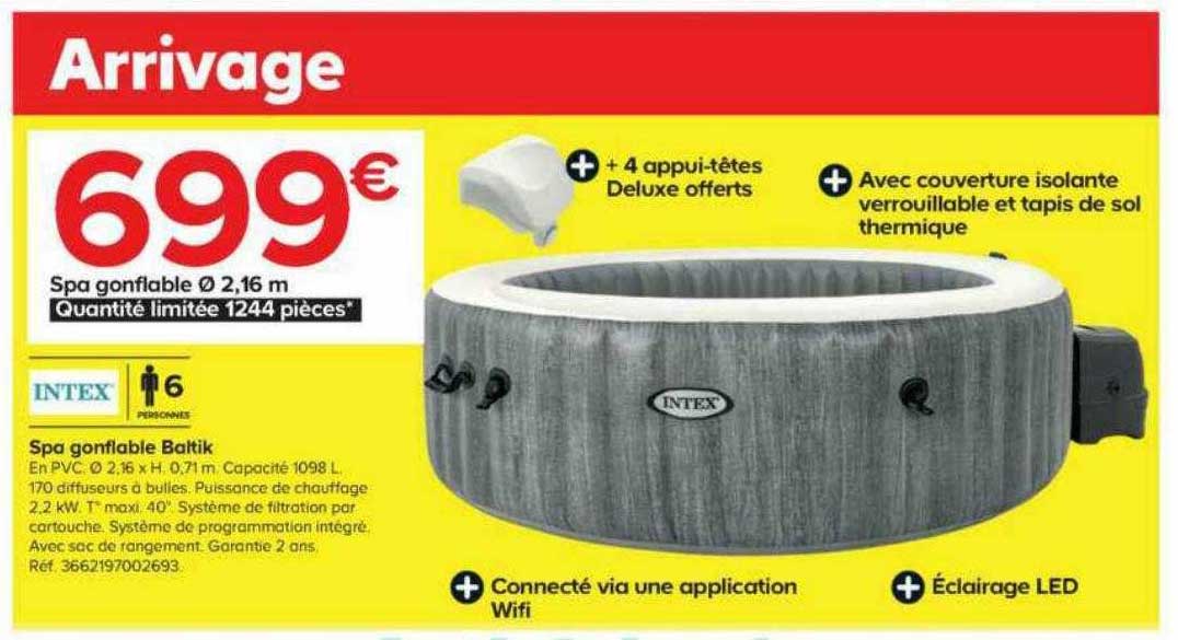 spa gonflable baltik intex