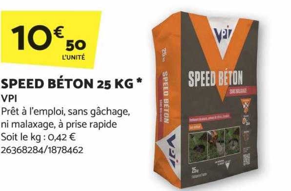 Speed Béton 25 Kg