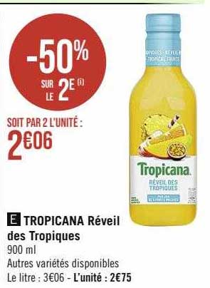 Tropicana Réveil Des Tropiques