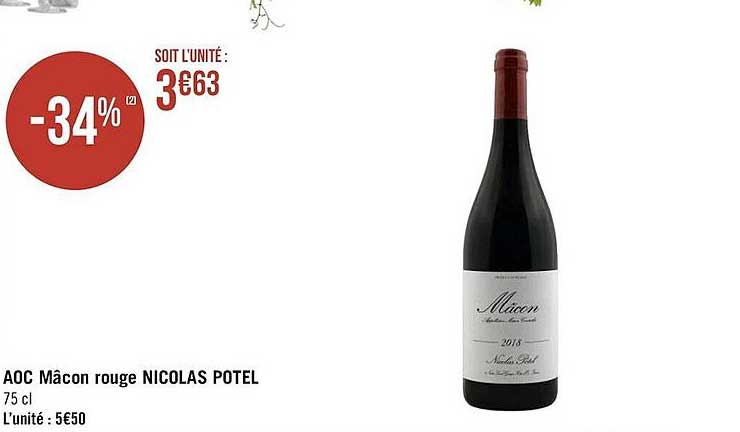 aoc mâcon rouge nicolas potel