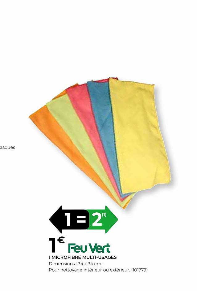 1 microfibre multi-usages