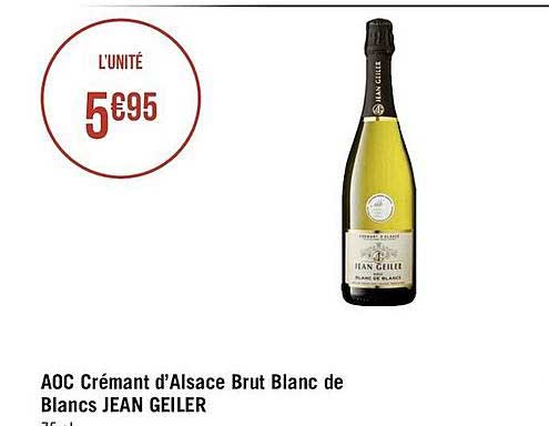 aoc crémant d'alsace brut blanc de blanc jean geiler