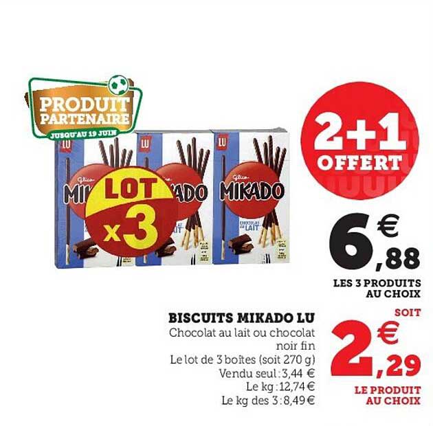 Biscuits Mikado Lu