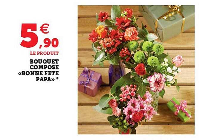 bouquet compose bonne fete papa