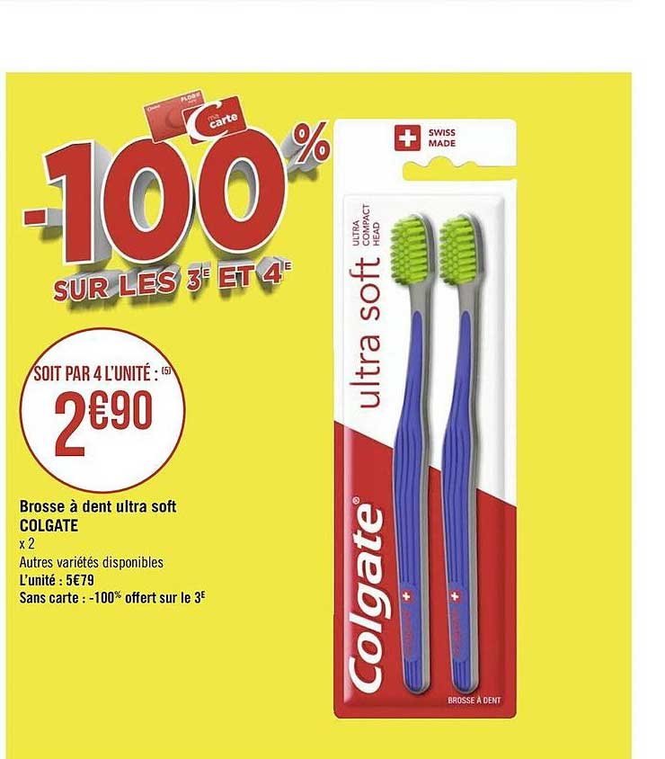 Brosse à Dent Ultra Soft Colgate