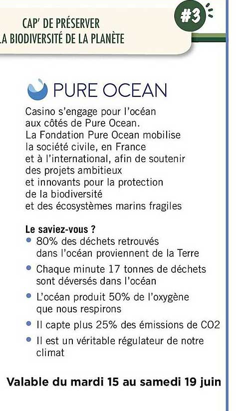 cap' de préserver la biodiversité de la planète