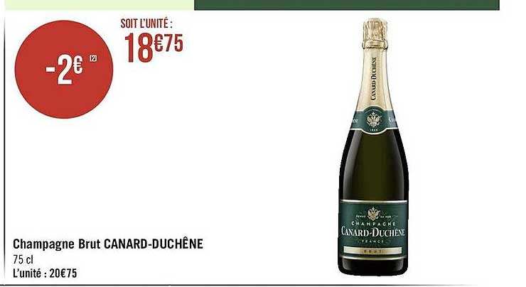 champagne brut canard-duchêne