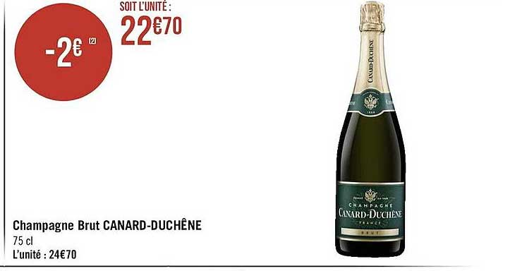 Champagne Brut Canard-duchêne