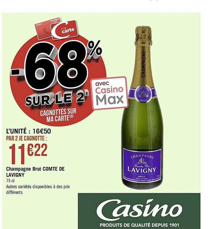 champagne brut compte de lavigny