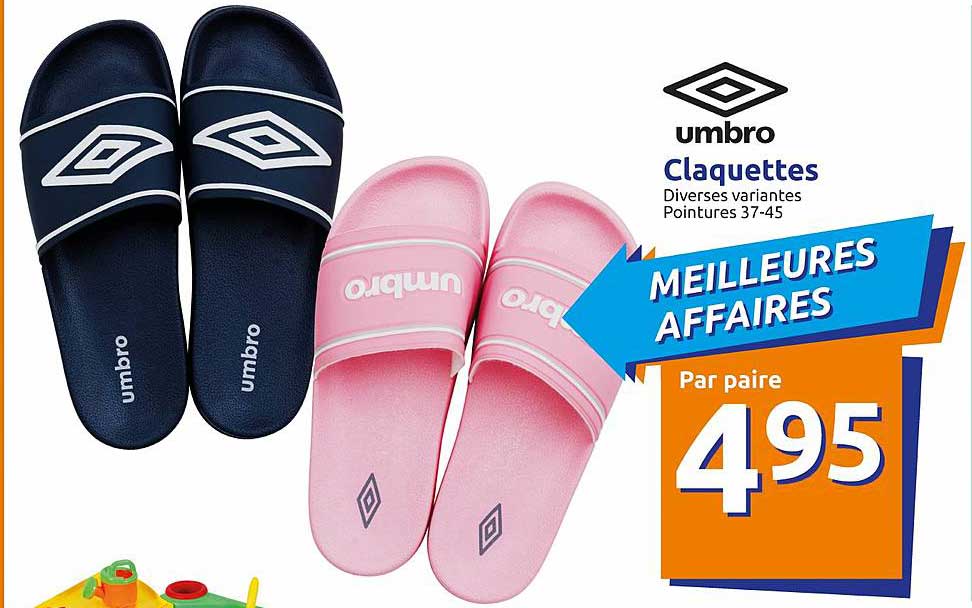 Claquettes Umbro