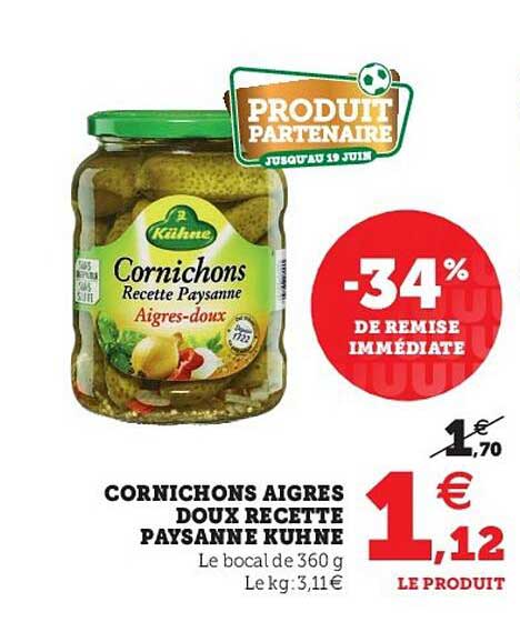 Cornichons Aigres Doux Recette Paysanne Kuhne