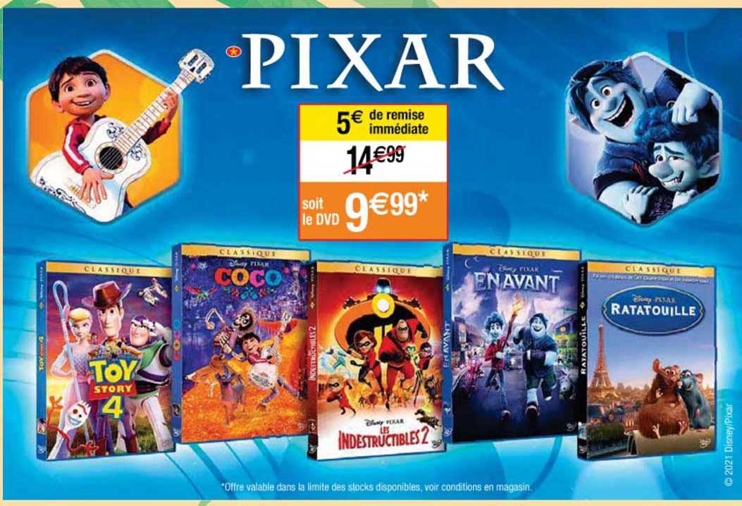 dvd pixar