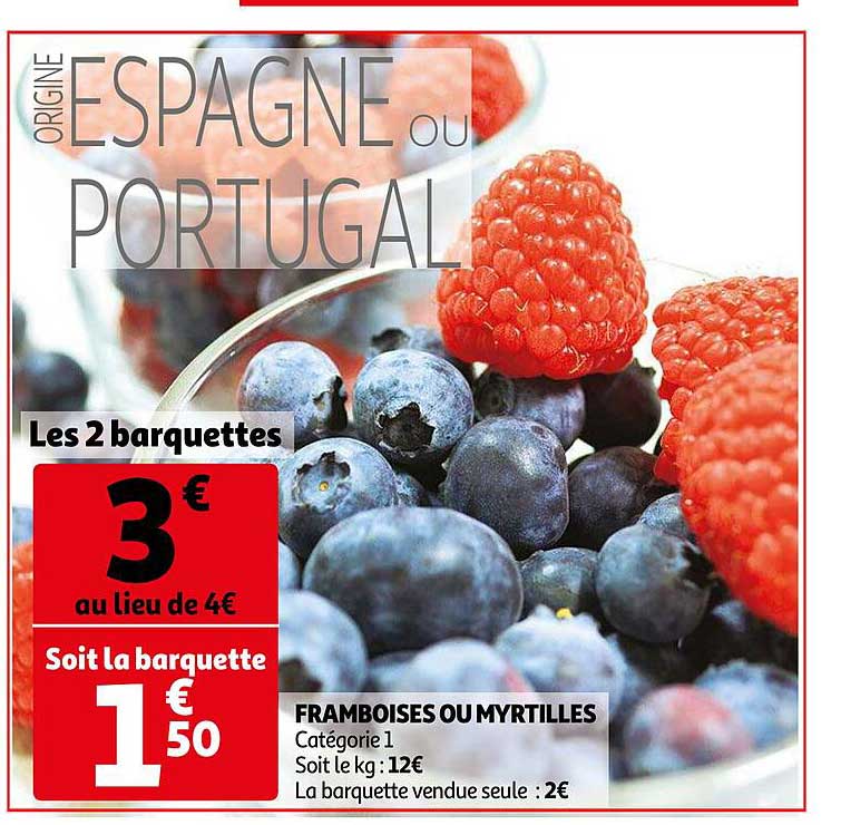 Framboises Ou Myrtilles