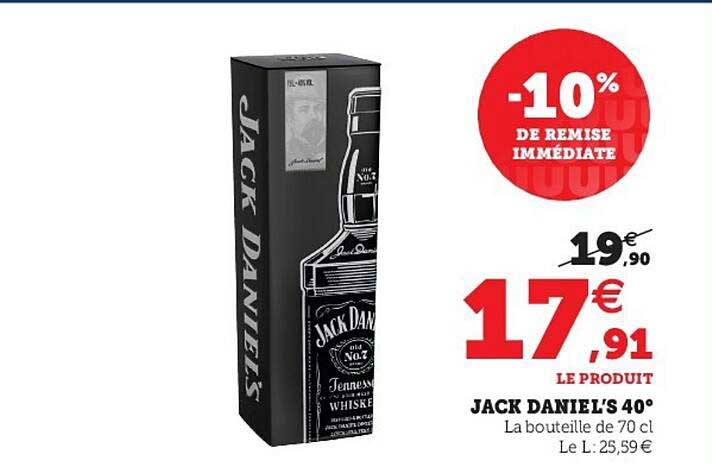 jack daniels 40