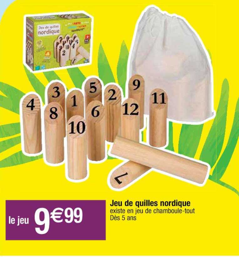 jeu de quilles nordique