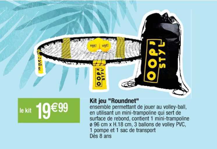 Kit Jeu "roundnet"