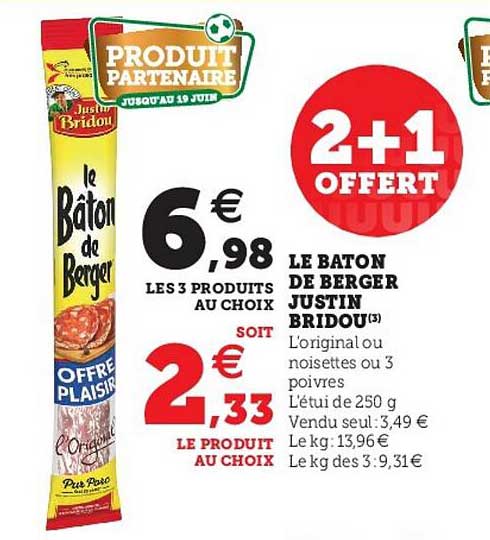 Le Baton De Berger Justin Bridou