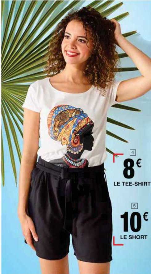 le tee-shirt, le short