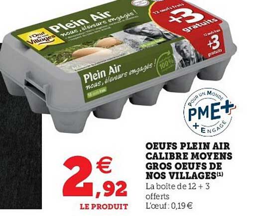 oeufs plein air calibre moyens gros oeufs de nos villages