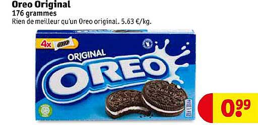 oreo original 176 grammes