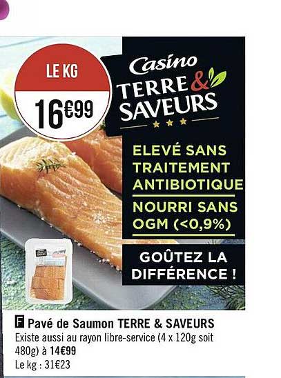 Pavé De Saumon Terre & Saverus