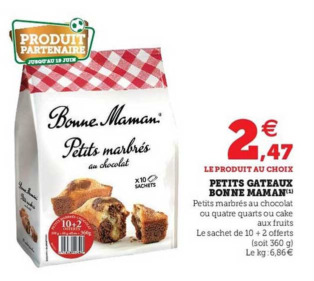 petits gateaux bonne maman