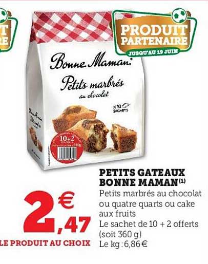 petits gateaux bonne maman