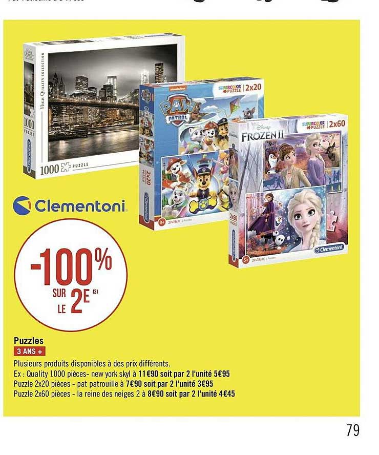 Puzzles Clementoni