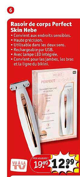 Rasoir De Corps Perfect Skin Hebe