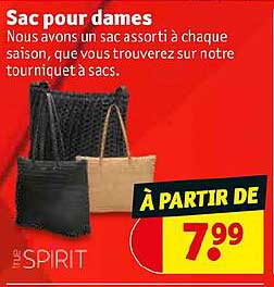sac pour dames spirit