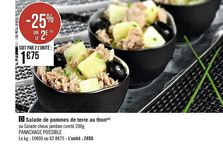 Salade De Pommes De Terre Au Thon