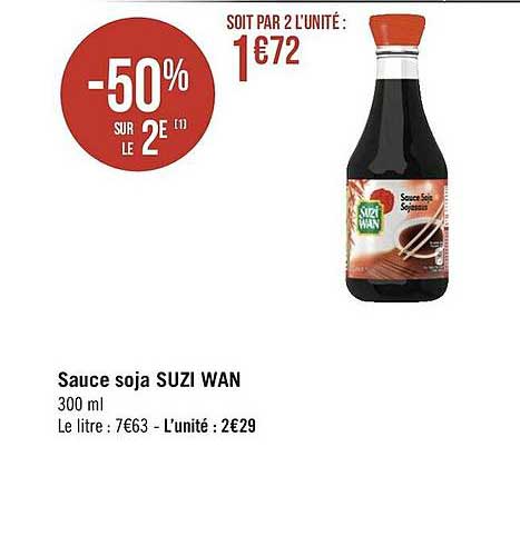 Sauce Soja Suzi Wan