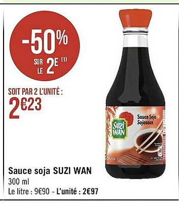 sauce soja suzi wan